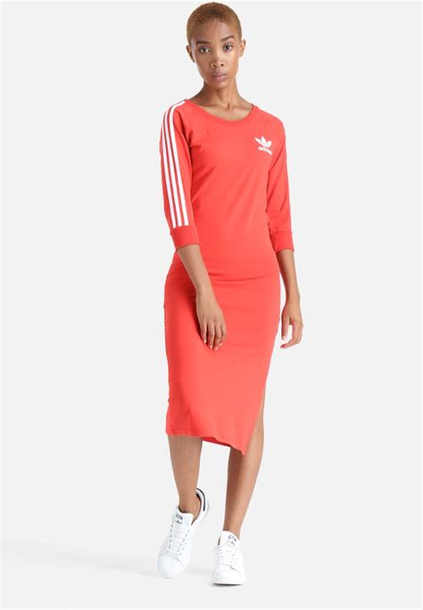 red adidas originals dress